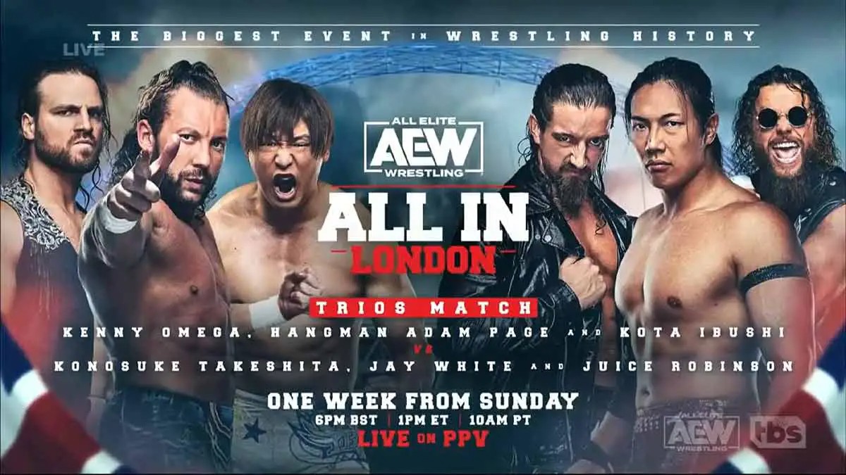 Will Ospreay vs. Konosuke Takeshita Added To AEW Revolution, Updated Card -  Wrestlezone