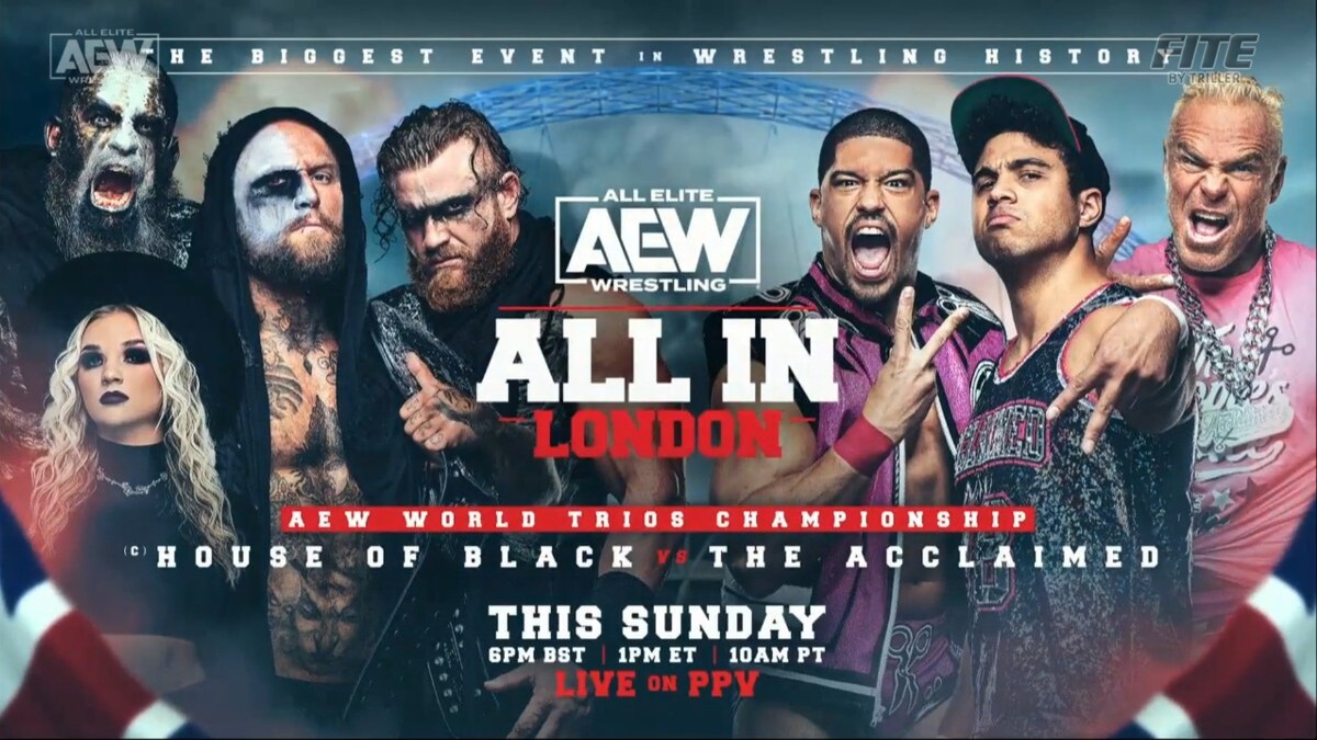 World Trios Title Match Announced For AEW All In - Wrestling Attitude