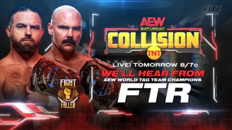 FTR Segment Announced For 8/19 AEW Collision