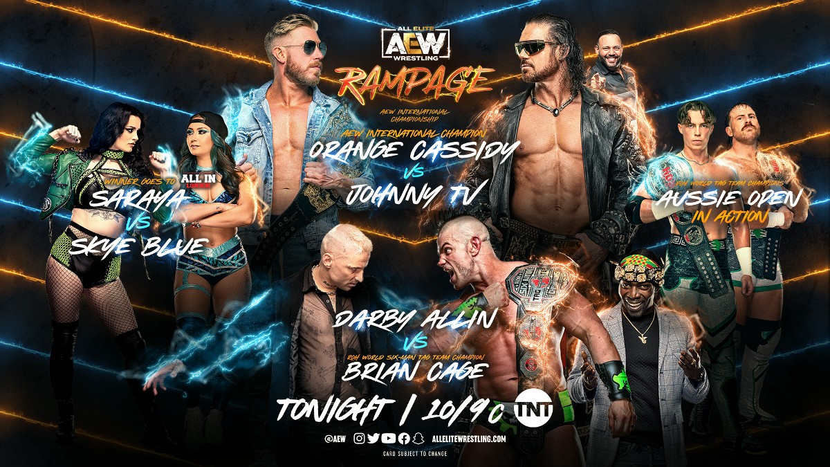 Aew Rampage Results Aew International Title Match More