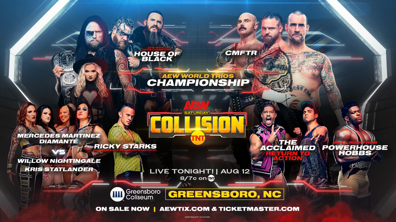 AEW Collision Results (8/12/23): House Of Black Defend Against CMFTR