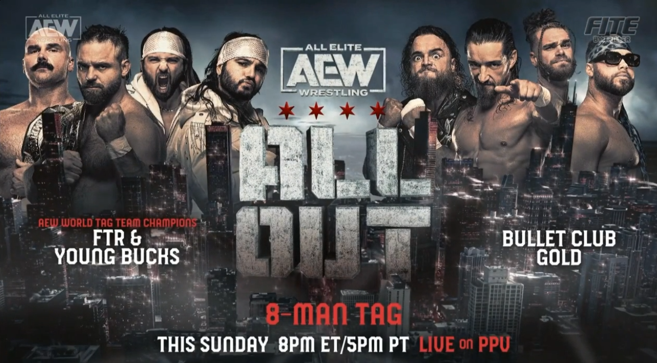 FTR And Young Bucks vs. Bullet Club Gold Set For AEW All Out