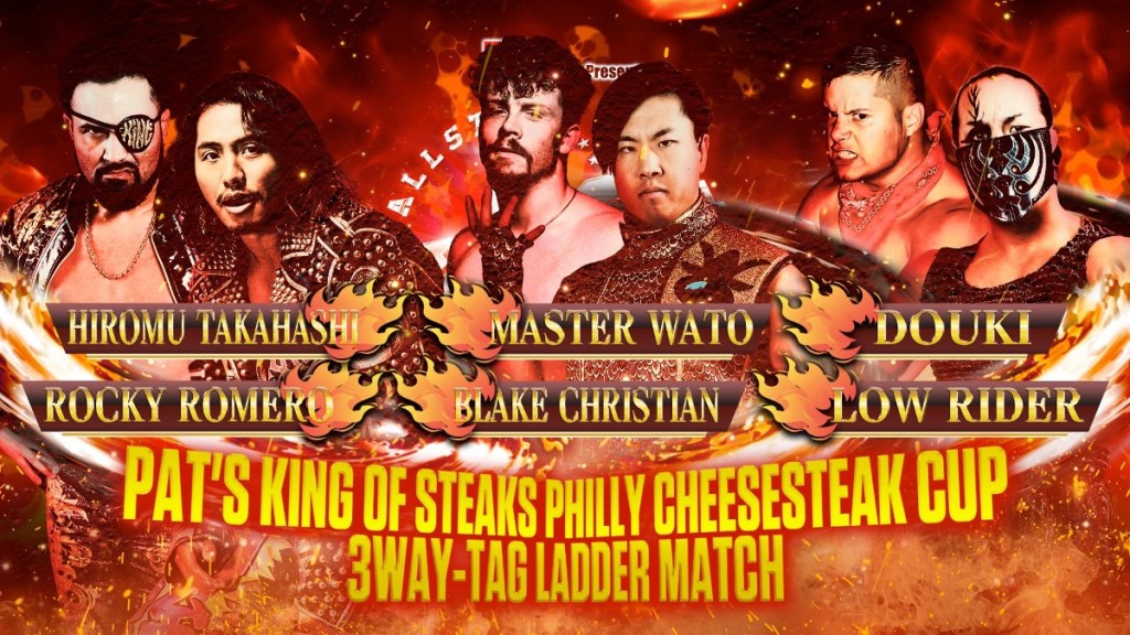 Hiromu Takahashi Previews Philly Cheesesteak Cup Match