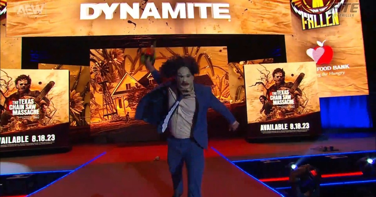 Leatherface Appears On 8/16 AEW Dynamite