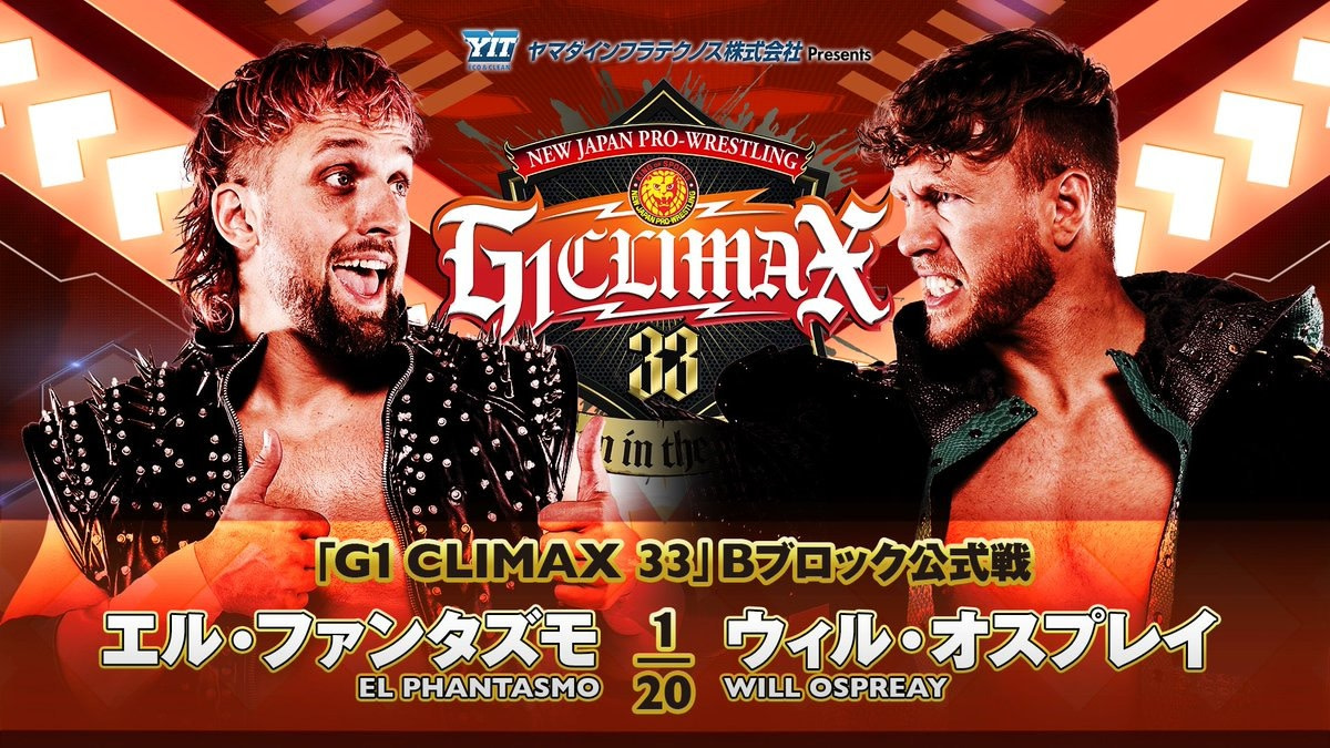 NJPW G1 Climax 33 Night Fourteen Results (8/6):