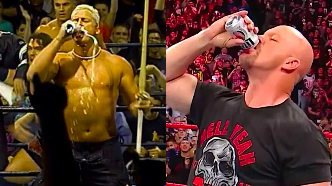 Did Stone Cold Steve Austin really drink beer in WWE?