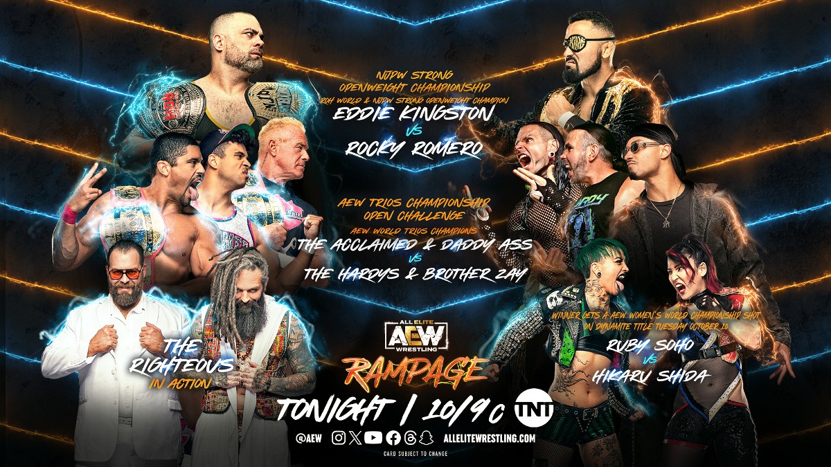 AEW Rampage Card (9/30/22) - Full Preview & Lineup