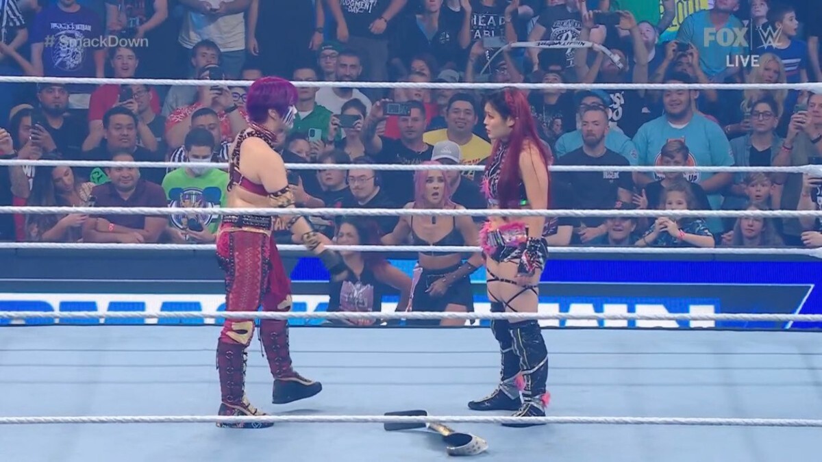 Asuka Confronts IYO SKY On 9/8 WWE SmackDown Wrestlezone