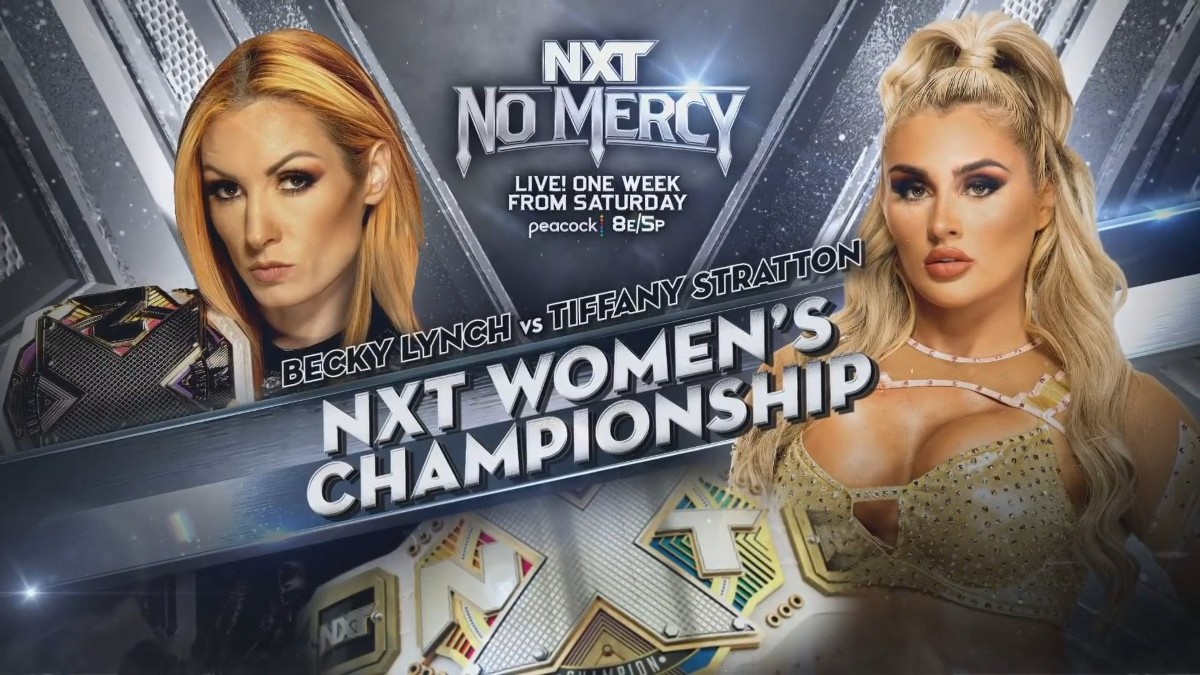 Tiffany Stratton vs. Becky Lynch Set For NXT No Mercy