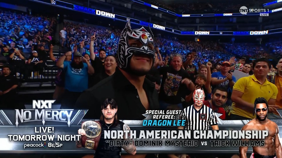 Dragon Lee Appears In The Crowd On 9/29 WWE SmackDown - Wrestlezone