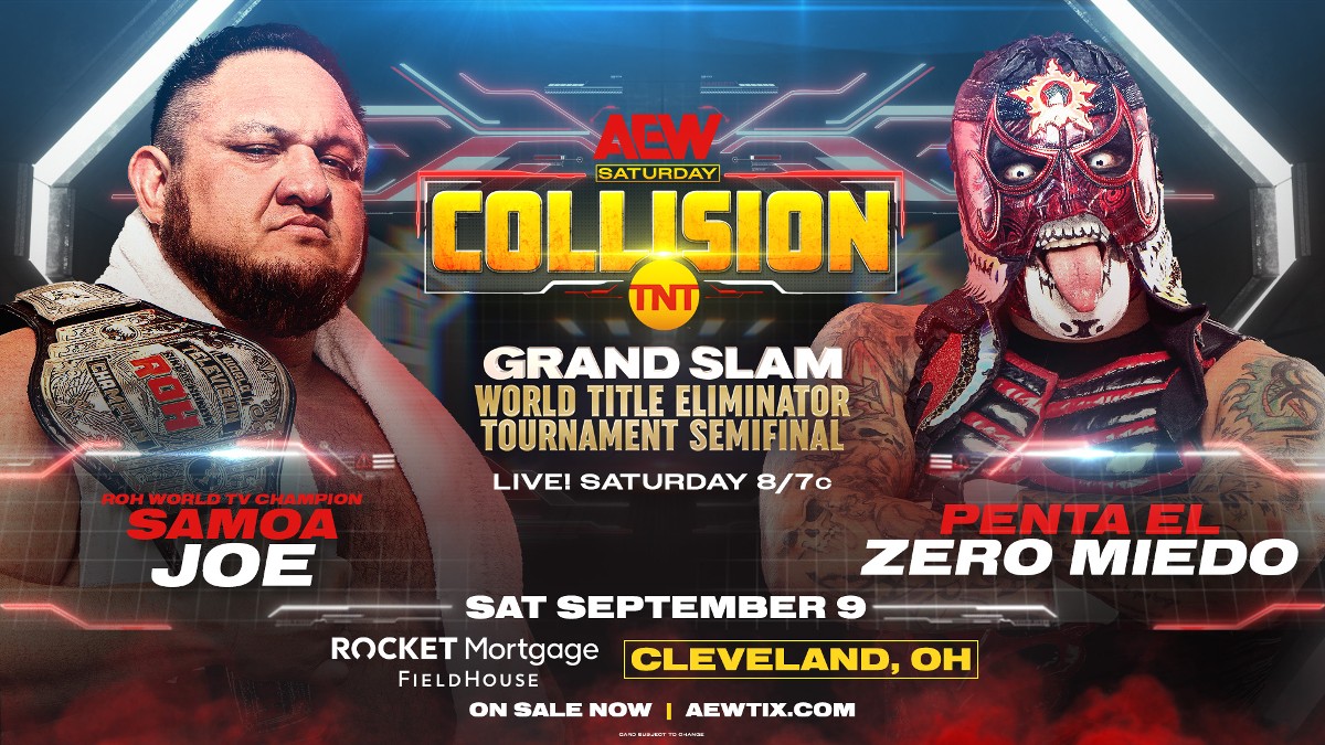 Samoa Joe vs. Penta El Zero Miedo Set For 9/9 AEW Collision