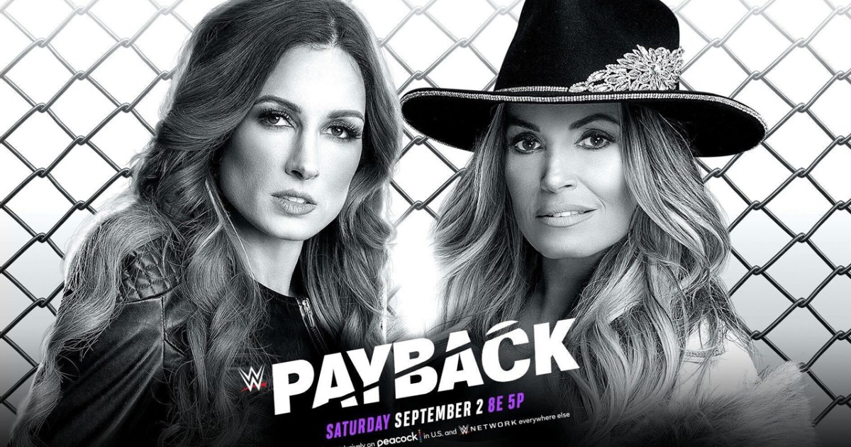 Becky Lynch vs. Trish Stratus cage match advertised for WWE Payback -  WON/F4W - WWE news, Pro Wrestling News, WWE Results, AEW News, AEW results