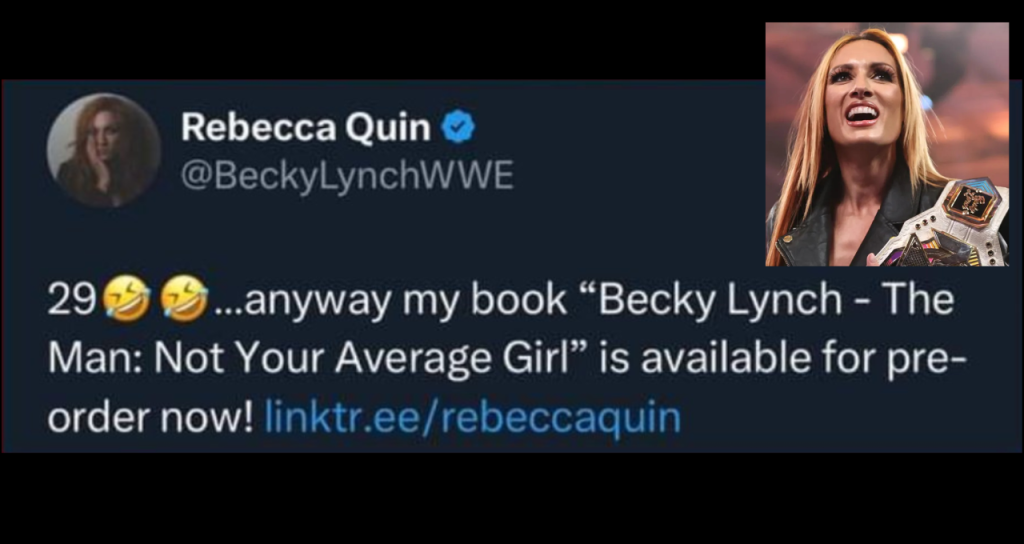 Becky Lynch Responds To Winning Female Superstar Of The Year WWE Instagram  Award Wrestling News - WWE News, AEW News, WWE Results, Spoilers, WWE  Survivor Series WarGames 2023 Results 