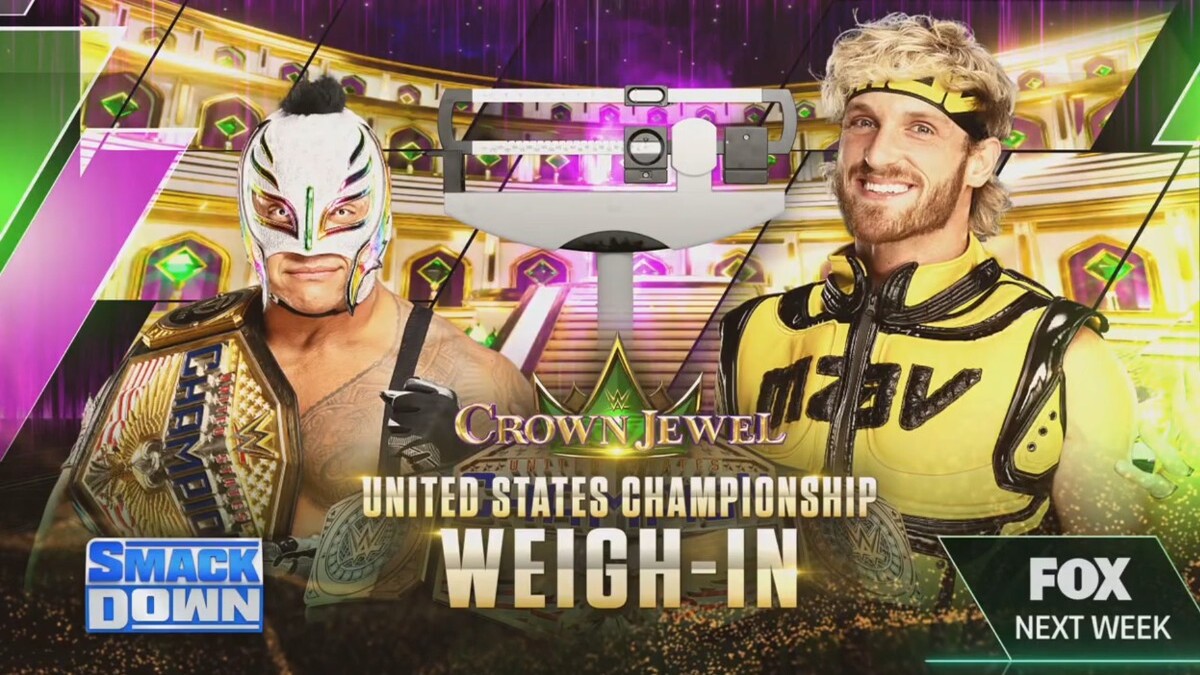 Logan Paul And Rey Mysterio Weigh-In Set For WWE SmackDown