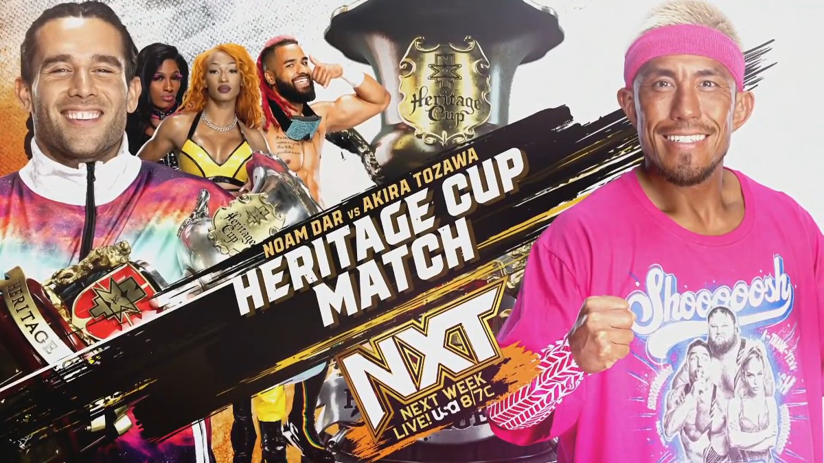 NXT Heritage Cup Match, More Set For 11/7 WWE NXT