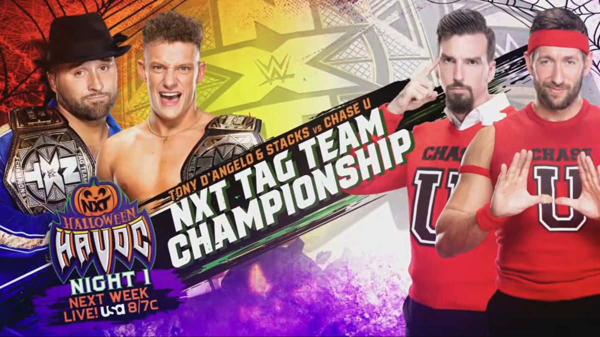 NXT Tag Team Title Match, More Set For NXT Halloween Havoc