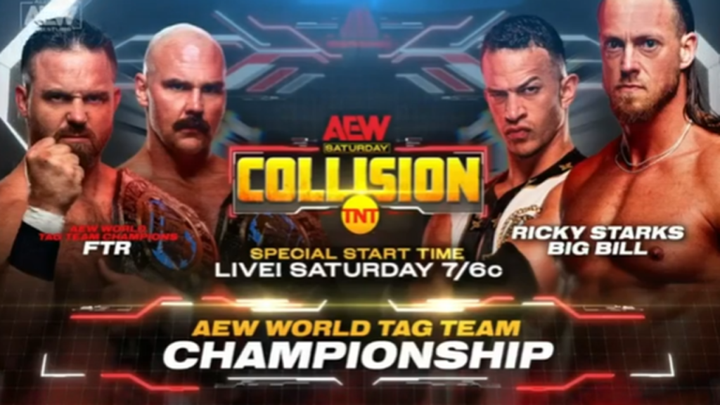 AEW Tag Team Title Match Set For 10/7 AEW Collision