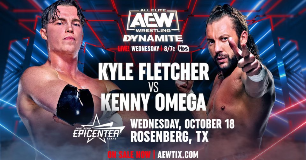 Sting To Appear, Kenny Omega vs. Kyle Fletcher Set For 10/18 AEW ...