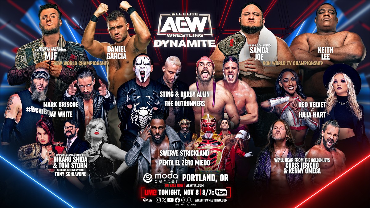 AEW Dynamite Results (11/8/23): MJF Defends AEW World Title