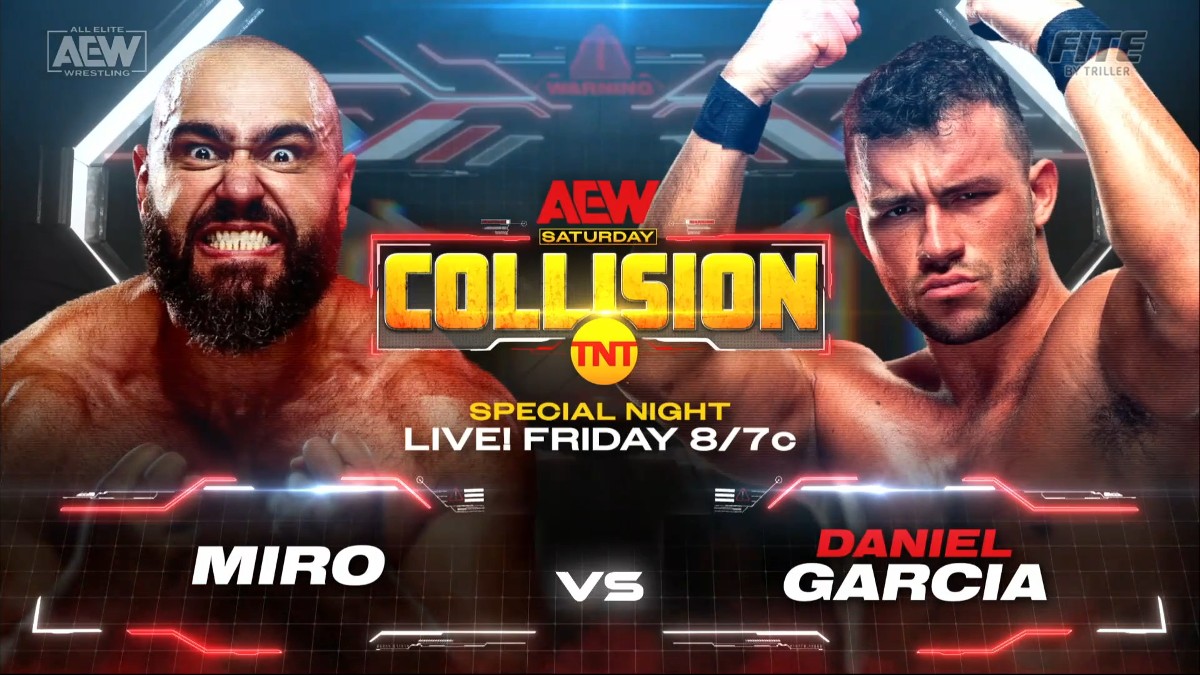 Miro vs. Daniel Garcia, More Set For 11/17 AEW Collision