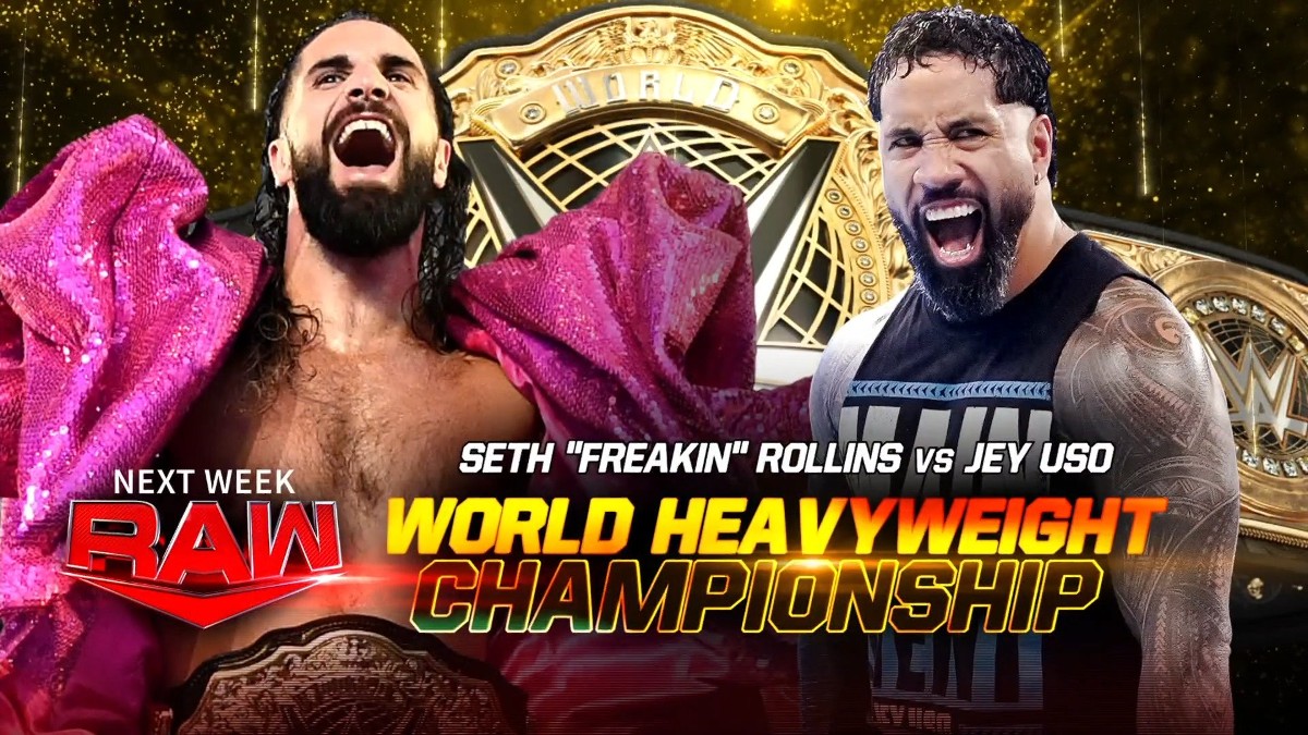 WWE World Heavyweight Title Match Set For 12/4 WWE RAW