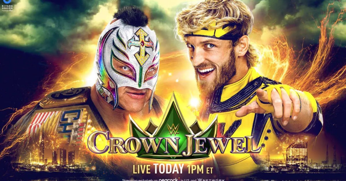 WWE Crown Jewel Rey Mysterio Vs. Logan Paul Result WorldNewsEra