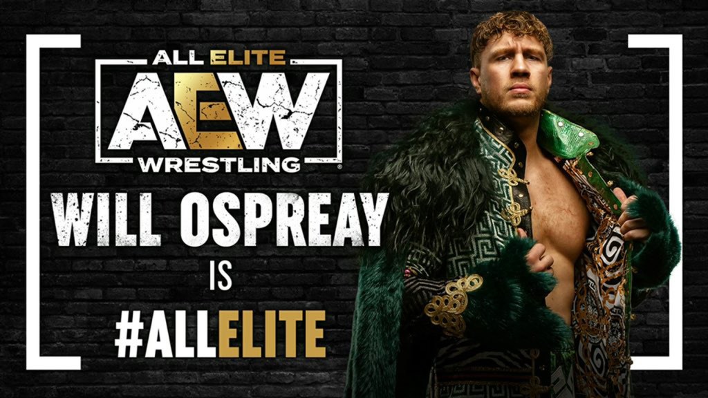 Will Ospreay Signs With All Elite Wrestling - Wrestlezone