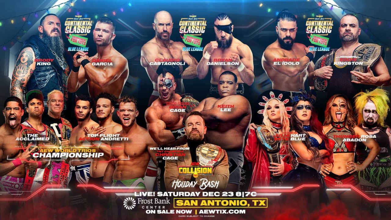 Aew Collision Results Who Advances In The Blue League Of The Continental Classic