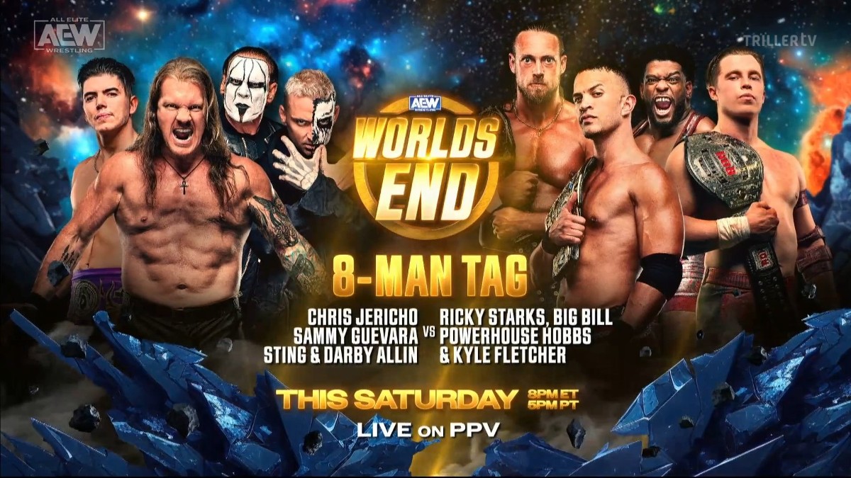 EightMan Tag Team Match And More Added To AEW Worlds End