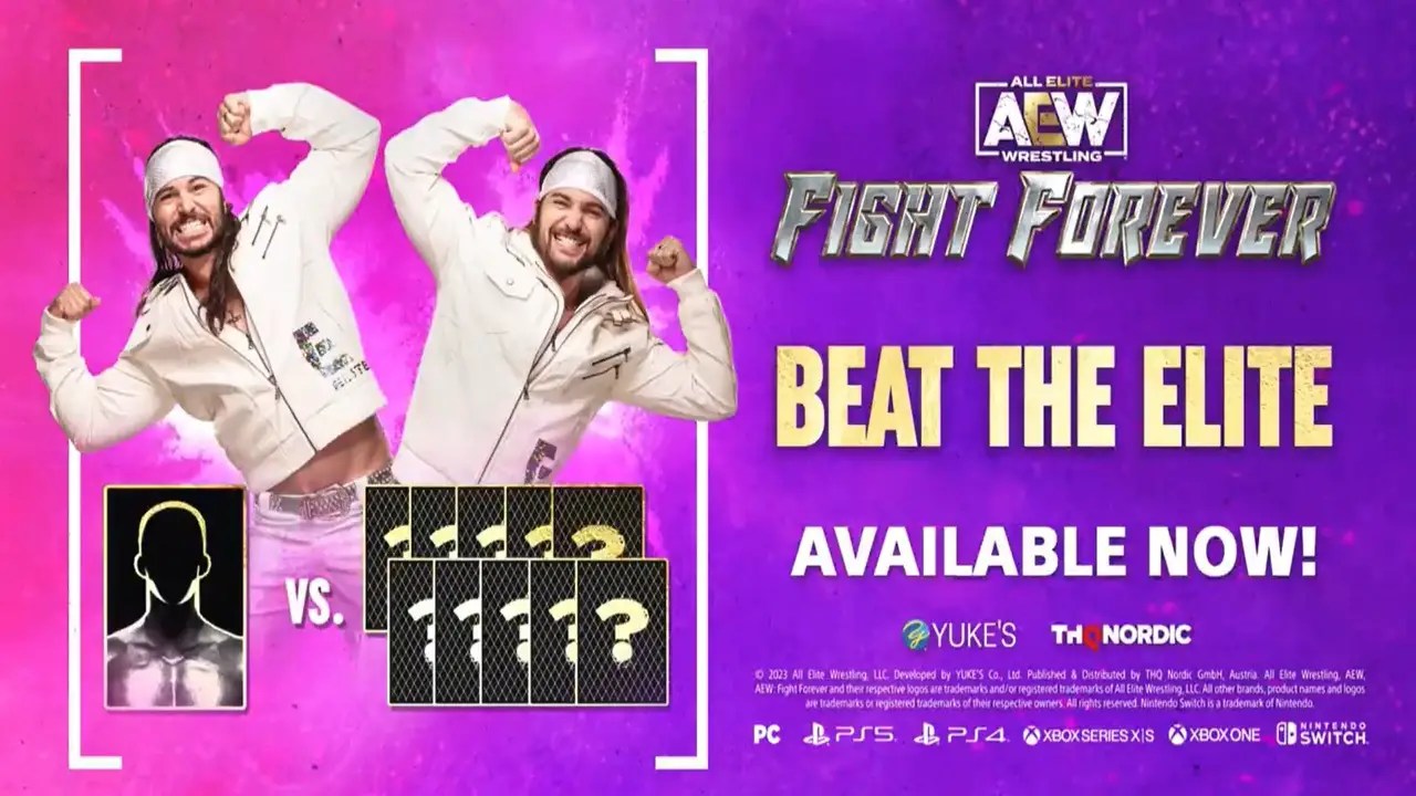 Beat The As Mode Fight AEW Forever Added To DLC Elite