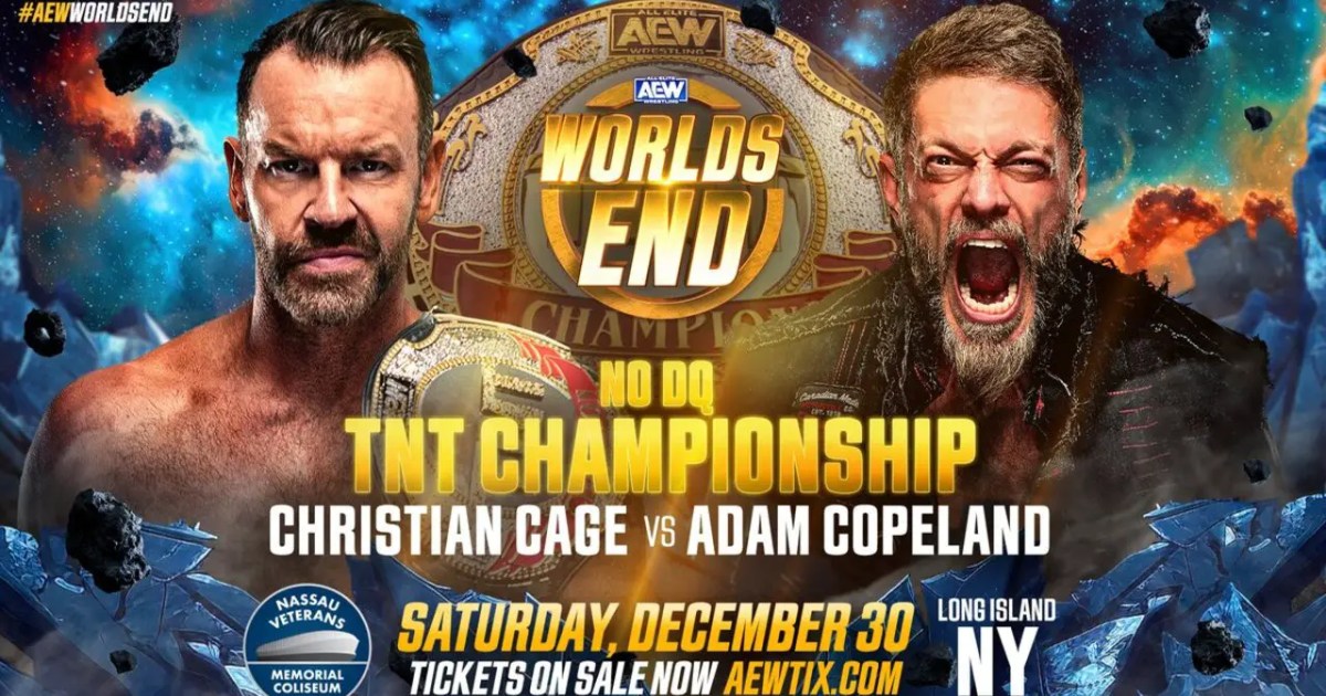 AEW Worlds End Christian Cage vs. Adam Copeland Result
