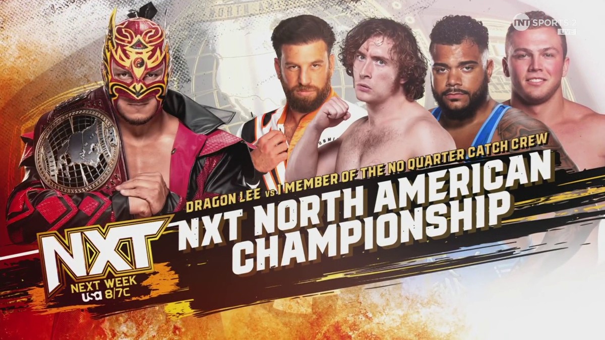 NXT North American Title Match And More Set For WWE NXT