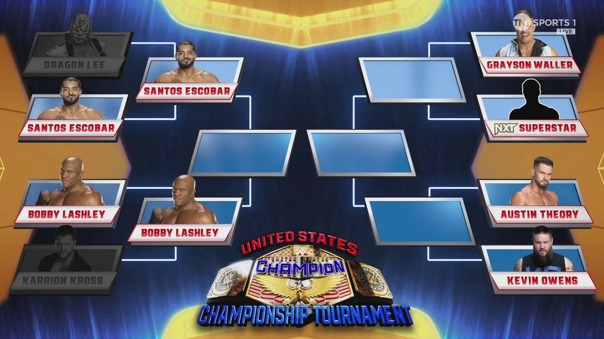 Santos Escobar, Bobby Lashley Advance In WWE US Title Tournament