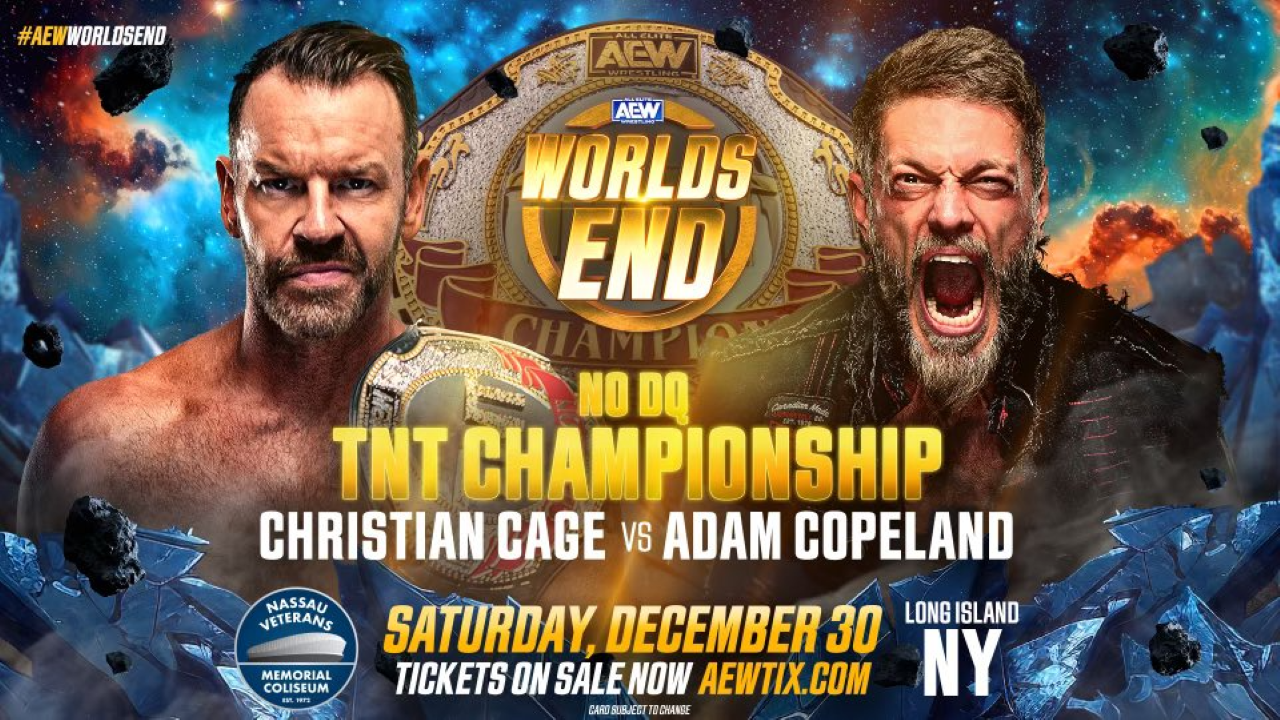 Adam Copeland vs. Christian Cage Made Official For AEW Worlds End