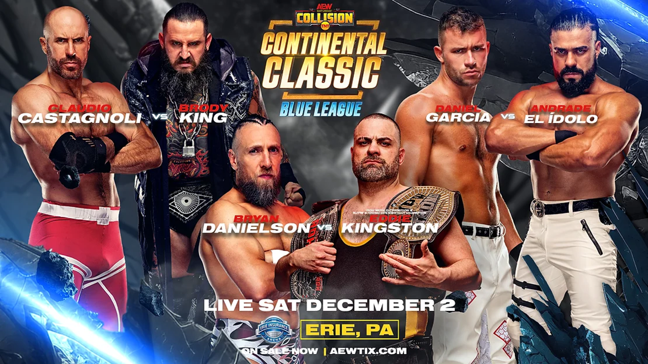 AEW Collision Results (12/2/23) The Continental Classic Continues