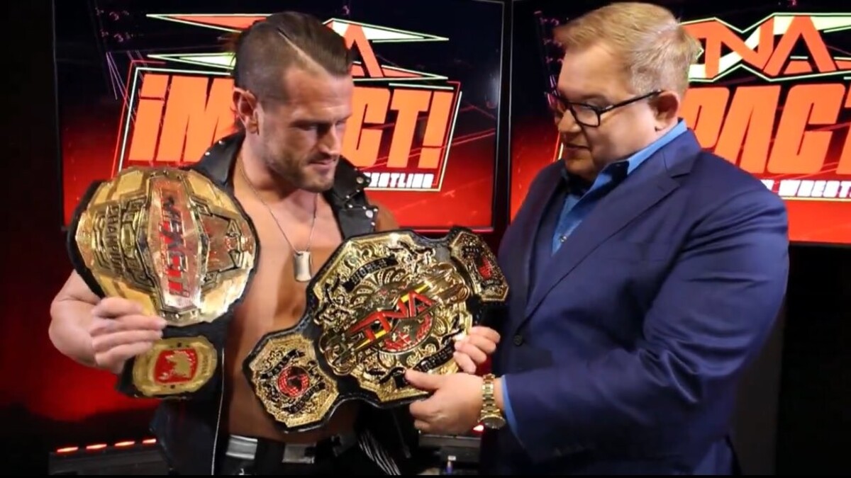 Alex Shelley Honored With New TNA World Title - Wrestling Attitude