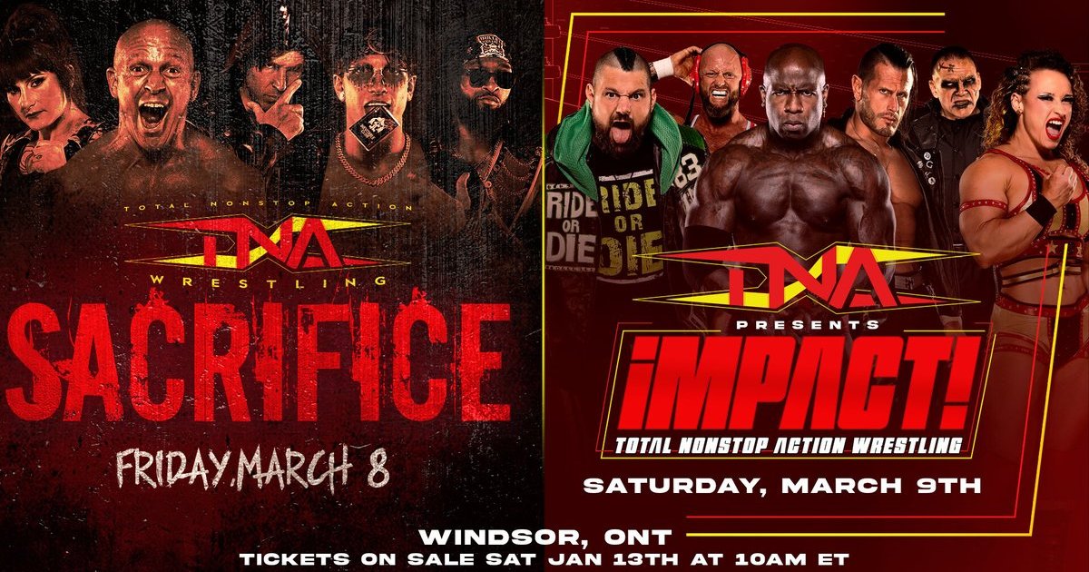 TNA Wrestling Announces Date And Location For Sacrifice 2024