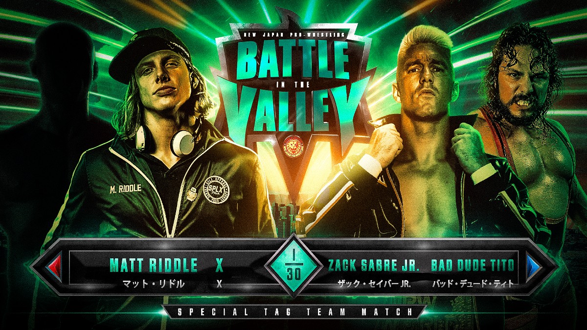 Matt Riddle And More Set For NJPW Battle In The Valley