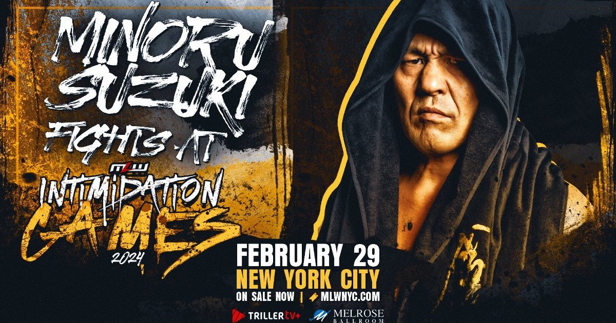 Minoru Suzuki To Compete At MLW Intimidation Games