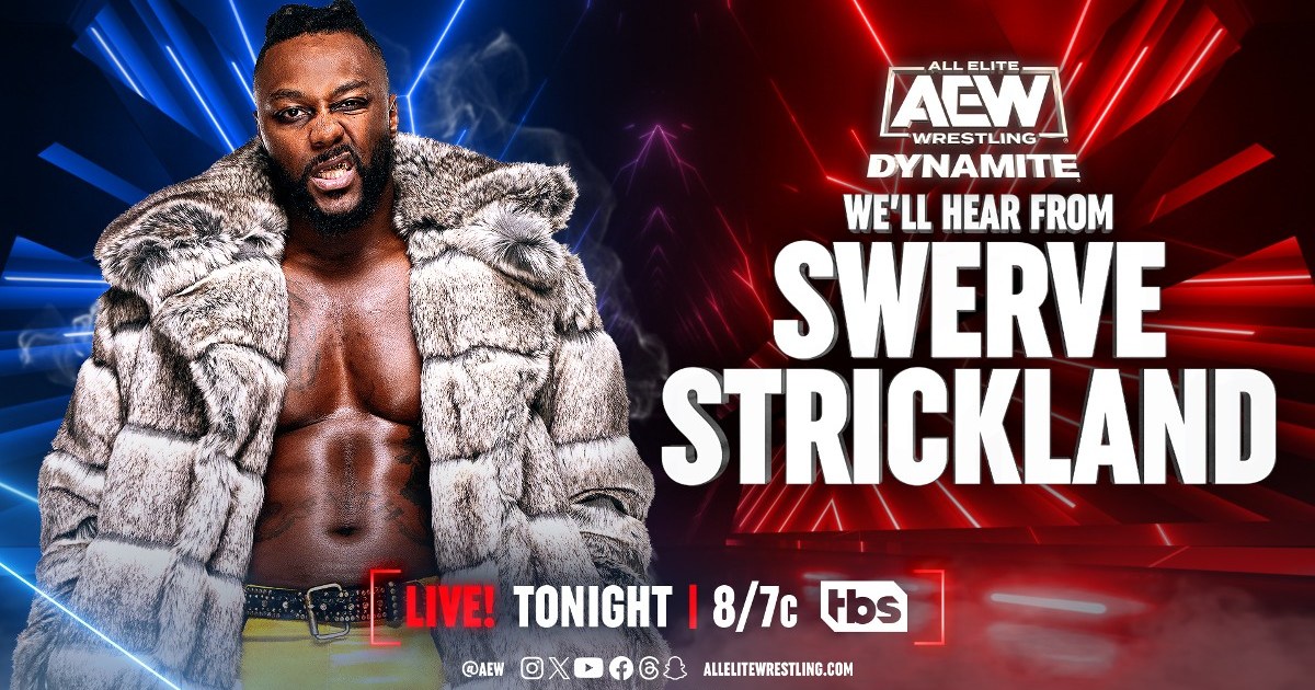 Swerve Strickland Segment Added To 1/17 AEW Dynamite