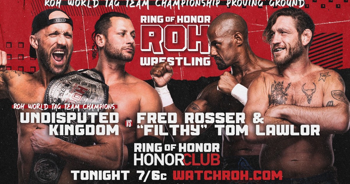 Ring Of Honor Results (2/1/24): The Undisputed Kingdom Take On Tom Lawlor And Fred Rosser