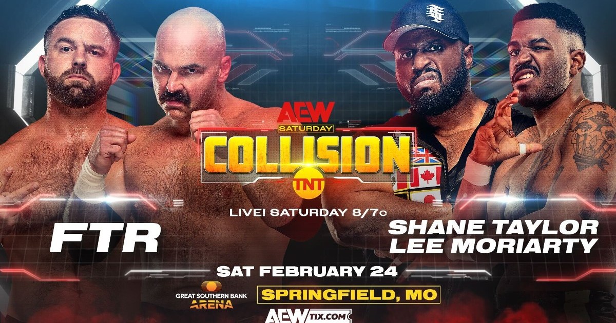 FTR Match Announced For 2/24 AEW Collision