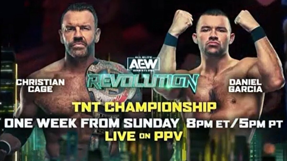 AEW Revolution Christian Cage vs. Daniel Garcia Result