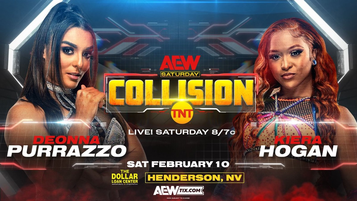 Deonna Purrazzo vs. Red Velvet, More Set For 2/10 AEW Collision