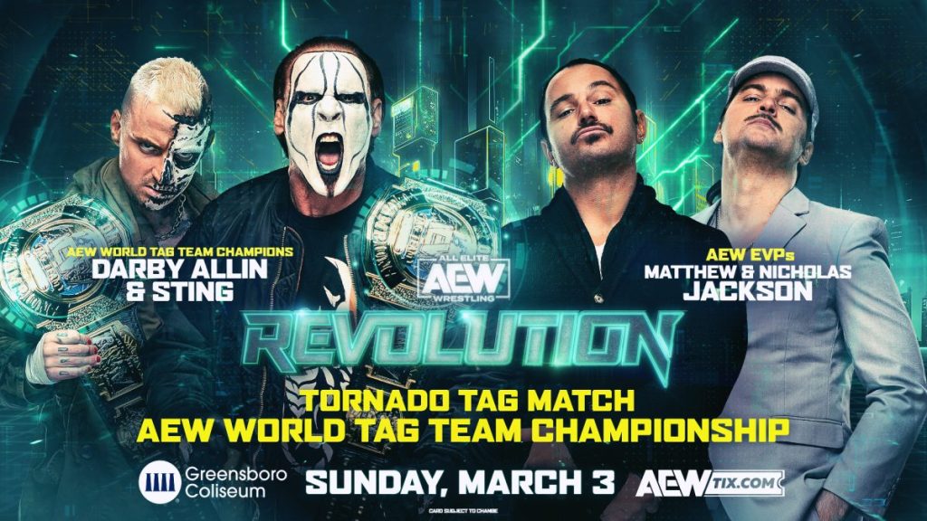 Sting's Retirement Match Made Official For AEW Revolution