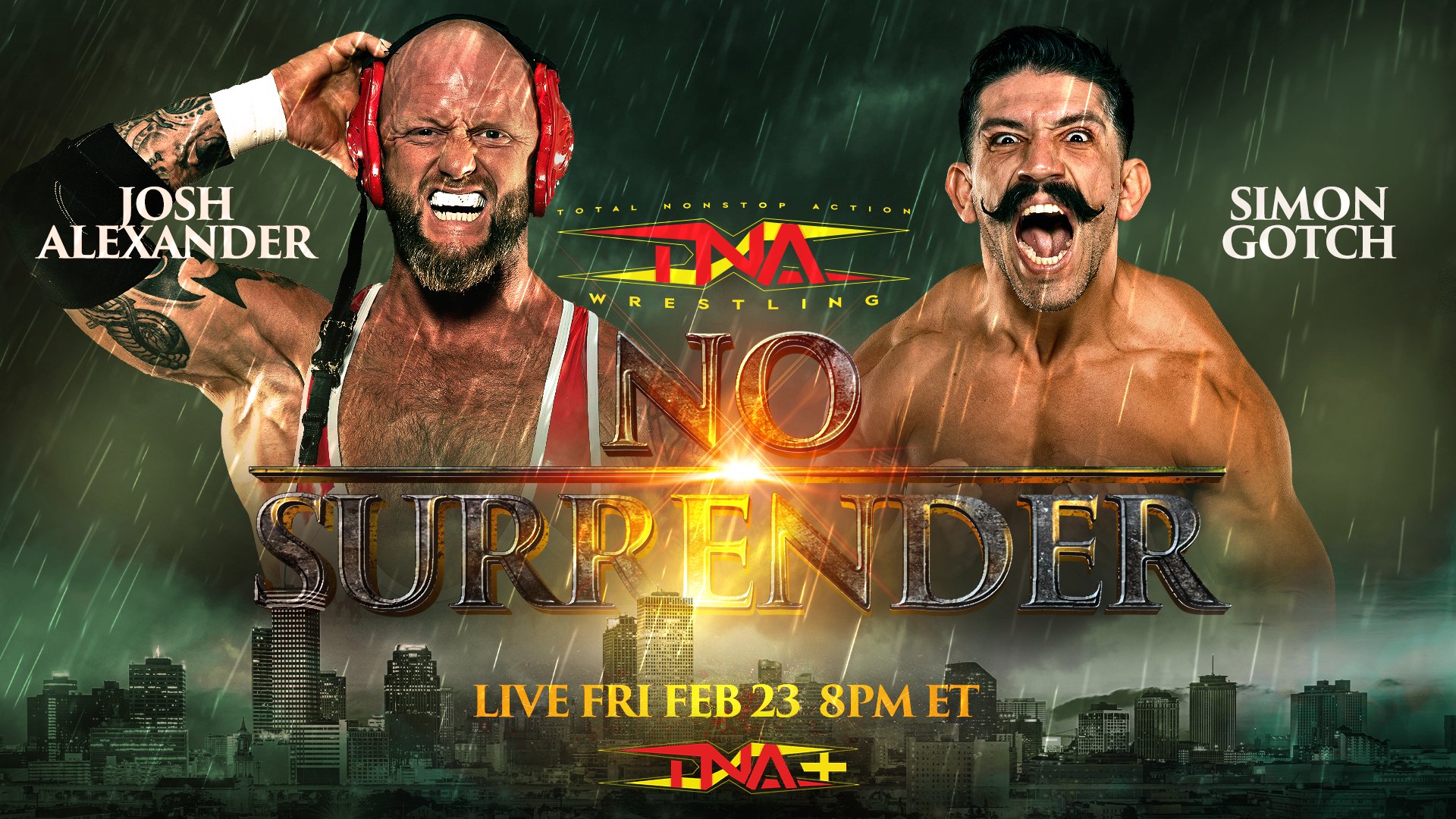 Josh Alexander Vs Simon Gotch Abc Vs Gyv Set For Tna No Surrender