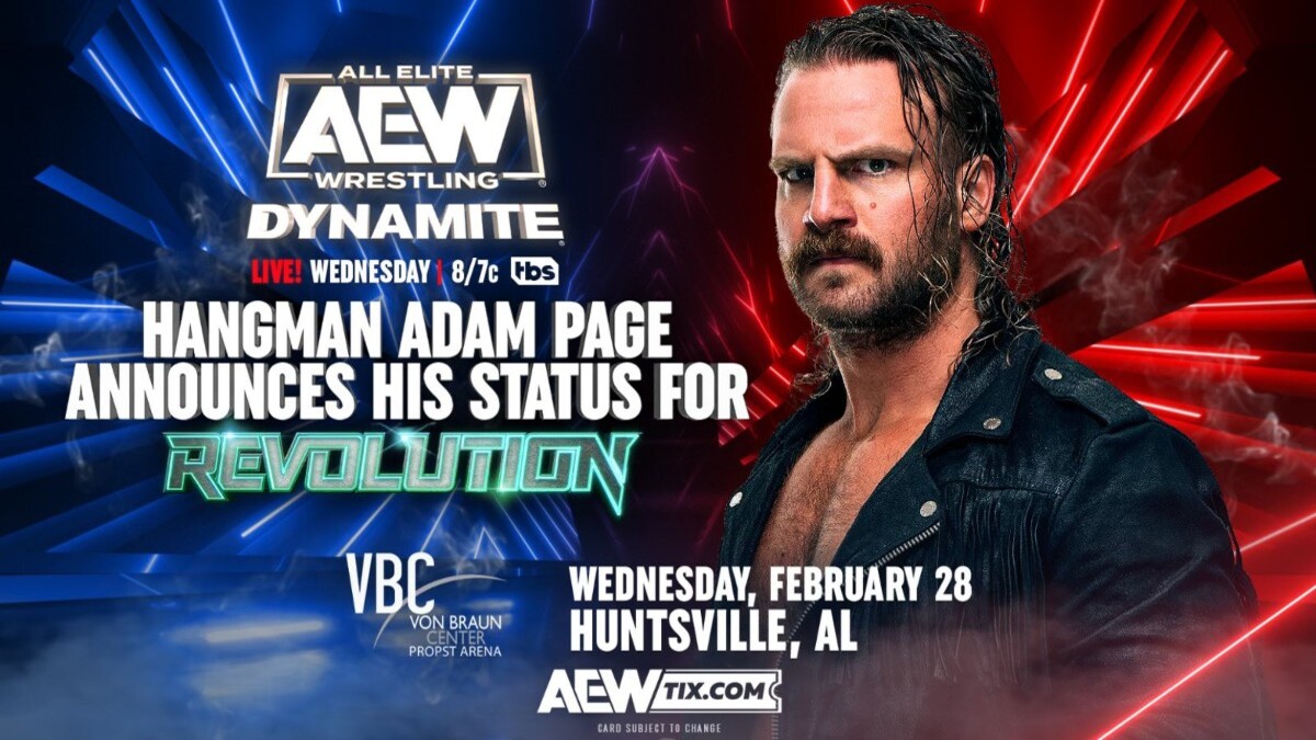 Hangman Adam Page Segment, More Added To AEW Dynamite