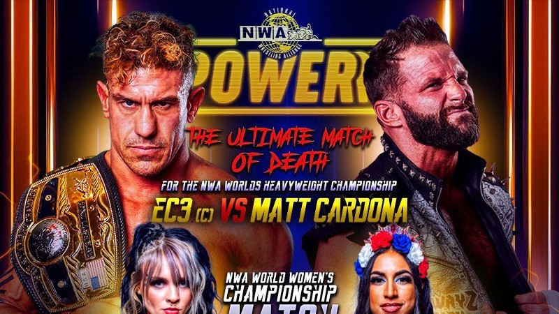 NWA Powerrr Results: (2/6) EC3 Vs. Matt Cardona