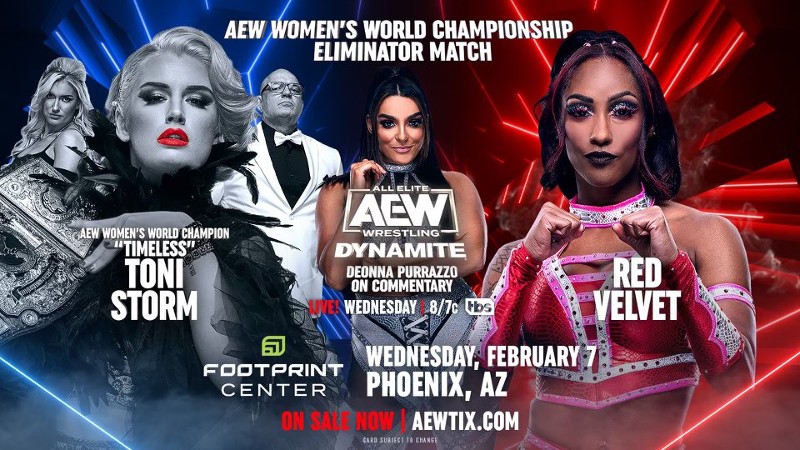 Toni Storm vs. Red Velvet Announced For 2/7 AEW Dynamite