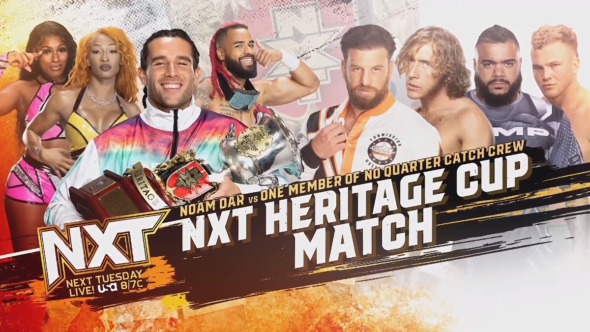 Heritage Cup Match, Dragunov And Hayes Face-To-Face Set For 2/27 WWE NXT